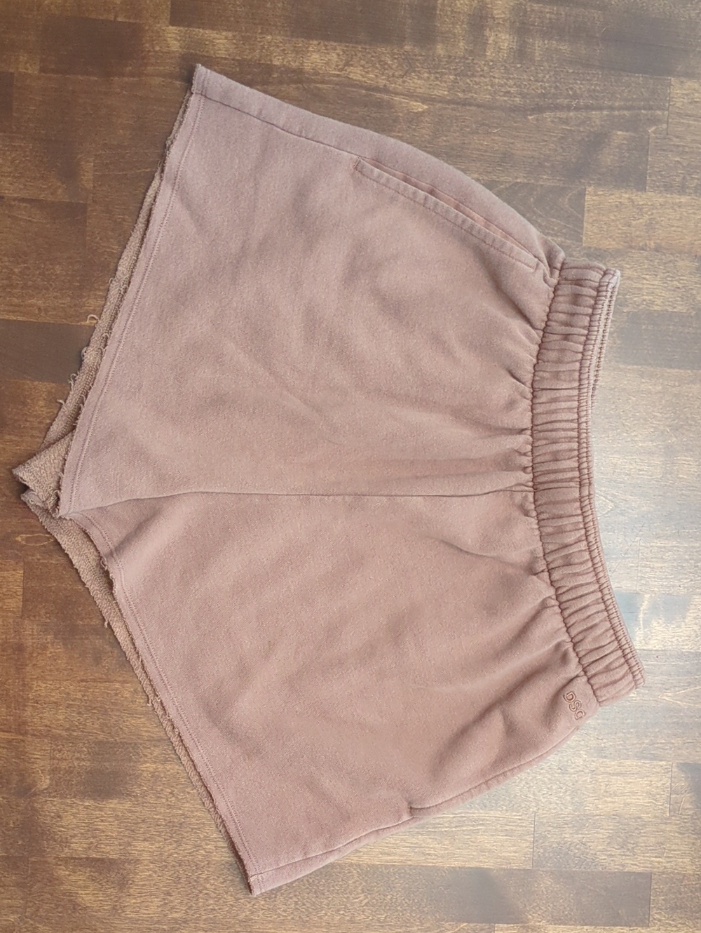 DSG Mauve Elastic-Waist Athletic Lounge Shorts